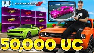 MAXED DODGE CRATE OPENING IN A REAL DODGE! PUBG MOBILE