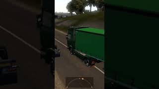 TWO CRASHES in #ets2mp #shorts (RIP me)