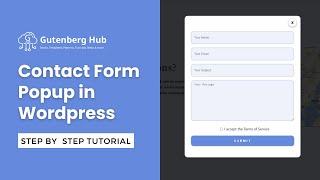 How to Create Contact Form Popup in WordPress using CSS and JS | WordPress Tips and Tricks