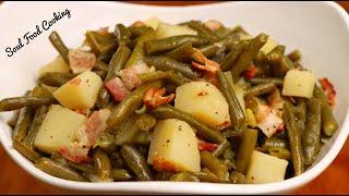 Green Beans and Potatoes Recipe - How to Make Southern Green Beans and Potatoes