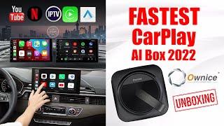 Fastest CarPlay AI Box 2022  Ownice A3  REVIEW