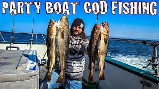 Spring Party Boat Cod Fishing on the Seven B's (Rhode Island)