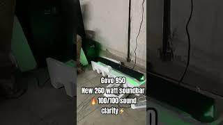 Govo soundbar 950 260 watt 5.1 #besthometheater #govo 5.1 awesome sound clarity for buying