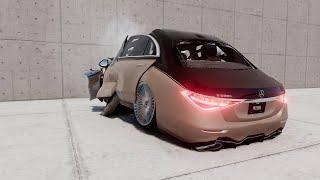 Mercedes-Maybach S-Class Crash Test - BeamNG.Drive