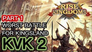 The Final Battle: ROK Worst Battle for Kingsland KVK2 Part 1 in Rise of Kingdoms