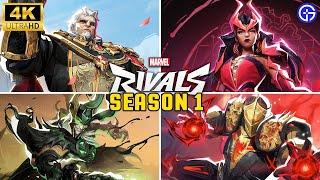 Marvel Rivals Season 1 - All NEW MVP Animations [ 4K 60FPS ]