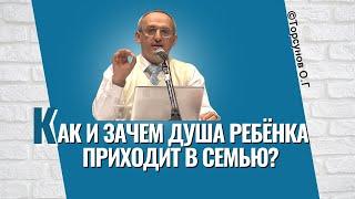 Как и зачем душа ребёнка приходит в ту или иную семью? Торсунов лекции