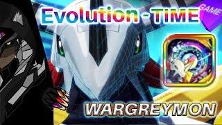 デジモンリアライズ - Digimon ReArise - Wargreymon Evolution Time ( Champion - Mega)