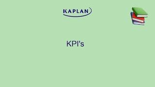 Study Tip - KPI's