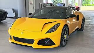 2024 Lotus Emira: A British Beauty in Yellow - 400 HP Coupe | 4K Walkaround Tour