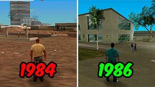 Diferencias en el mapa de los GTA y sus precuelas