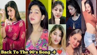 Back to the 90's Song Video-8 ️|Beautiful Girl's 90's Song Tiktok|Romantic 90's Song|Superhits 90s