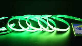 Upgrade Your Lighting with this Addressable RGBCCT COB LED Strip Light- superlightingled