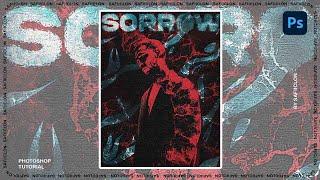 [ Photoshop Tutorial ] SORROW - Album or Cover Art Design