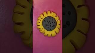  Sehr einfache Sonnenblume modellieren  #diy #cute #tutorial #kawaii #modelling #sunflower #clay
