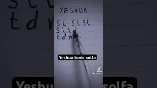 Hillsong Yeshua tonic solfa #music #majorscale #trumpet #brass #hillsongworship