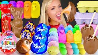 ASMR Easter Egg Mukbang, Oreo Eggs, Hazelnut Chocolate, Creme Egg, Paw Patrol Rolo Chocolate 먹방