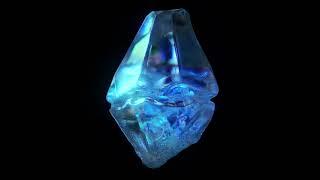 Blue topaz created with Blender 3.0 (x-Cycles)