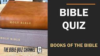 BIBLE QUIZ | Books of the Bible Pictionary | The Bible Quiz Channel