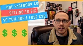 How To Stop Losing Money On Facebook Ads: 1 Simple Trick