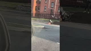 Ayoo chill playing silly games in nwk  #ayooo #chill #funny #comment #like #wheelchair #newark