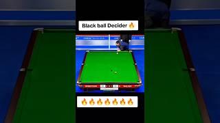 Black ball decider  #trendingshorts #snooke #snookerplayer #shots #pool #snooker #8ballpool