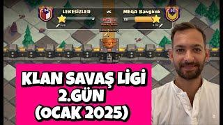 KLAN SAVAŞ LİGİ 2.GÜN ! CLASH OF CLANS