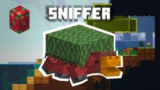 Minecraft Live 2022 Sniffer Concept Mob