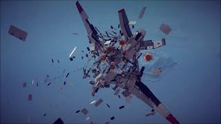 Cluster Rocket Destruction Compilation | Besiege