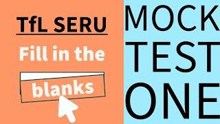 TfL SERU Fill in the Blanks with Grammar Rules Explained | SERU Mock Test 2023 | SERU Training