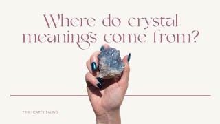 Where Do Crystals Get Their Meaning?