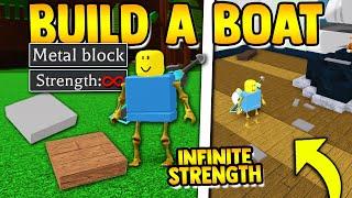 *NEW* SECRET BLOCKS THAT NEVER BREAK | Build a boat for Treasure ROBLOX