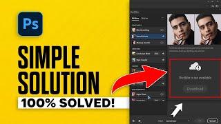Neural Filters not Downloading Photoshop 2023 - How to fix photoshop error - Problem Solved