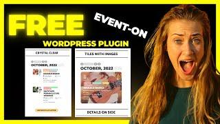 EventON - WordPress Virtual Event Calendar Plugin (Free)