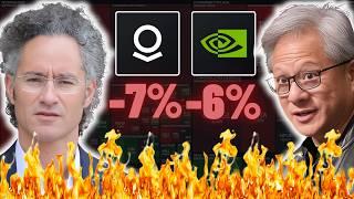 Why Is Nvidia And Palantir Stock Down Today? | Time To Buy The Dip? | NVDA PLTR Stock Prediction |