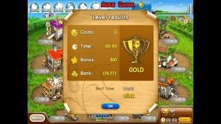 Farm frenzy 2 only GOLD (level 52) Product street 7 Веселая ферма 2 Фабрикатная 7 (уровень 52)