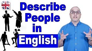 How to Describe a Person in English - Spoken English Lesson