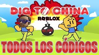 TODOS los CÓDIGOS de  DIG TO CHINA  activos de 2023 de ROBLOX / CODIGOS DE ROBLOX / TilloASR