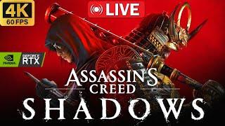  LIVE : Assassins Creed Shadows (4K60) - Weekly Quests  RTX 5090