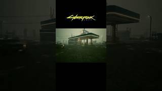 Rain in Night City #cyberpunk2077 #trending #trendingshorts #gaming #games #ps5 #shorts #memes