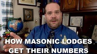 How Masonic Lodges get their Numbers