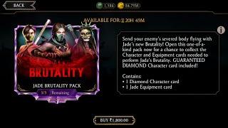 Mk Mobile Jade Brutality Set Equipment Pack Opening Can we Get Both pieces 