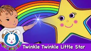 Twinkle Twinkle Little Star Nursery Rhyme & Lullaby w/ Lyrics  MyVoxSongs @NurseryRhymes