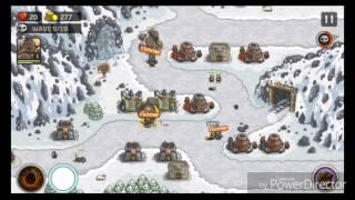 Kingdom Rush. Level 8. Campaign: Icewind Pass.