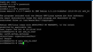 How to create OU  OpenLDAP