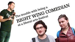 The trouble with being a right wing comedian at the Edinburgh Fringe Festival