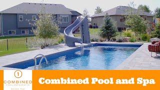 Combined Pool and Spa