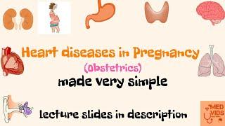 Heart diseases in pregnancy | Obstetrics | Med Vids made simple