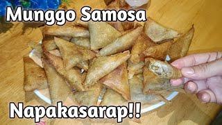 Munggo Samosa filipino style napakasarap talaga! Sambosa recipe | Maila Gabia