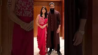 Rocking Star Yash Family Photo #shorts #viral #trending #kgf
